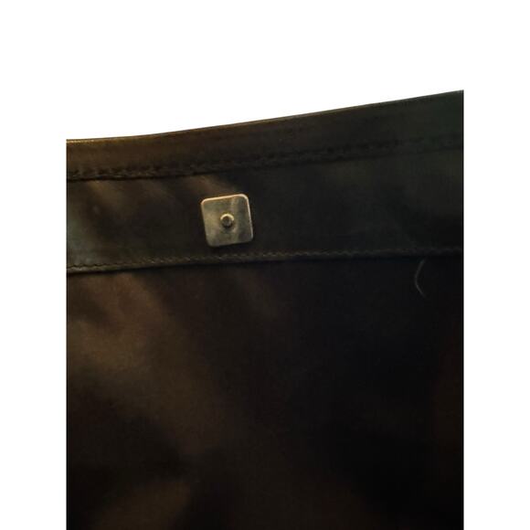 Gucci Vintage GG Canvas Tote & Wallet Set Black Monogram Leather Trim Authentic - Picture 12 of 15